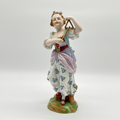 Vecchia statuina porcellana