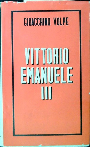 Vittorio emanuele iii volpe - emanuele,