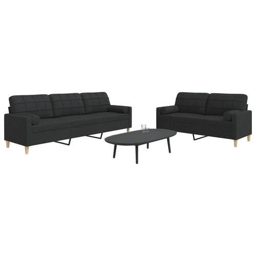Set divani con cuscini - set, 2