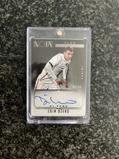 Edin Dzeko Panini Noir Soccer 2016/17 Club Signatures Auto On Card As Roma /55