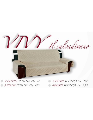 Copridivano trapuntato vivy - copridivano,