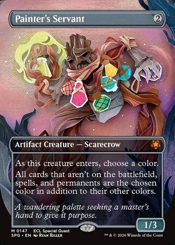 Painter servant extended - painter's,