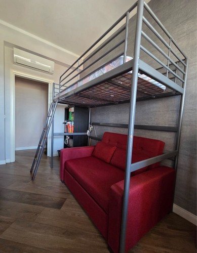 Letto soppalco singolo - soppalco,