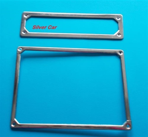 Coppia cornice targa - , in