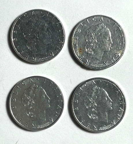 Moneta lire italia - moneta, 50