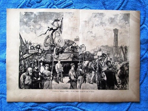 Apoteosi garibaldi a roma - l'apoteosi,