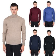 Maglione uomo collo alto - collo,