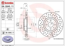 Brembo discofreno c645 11 - discofreno,