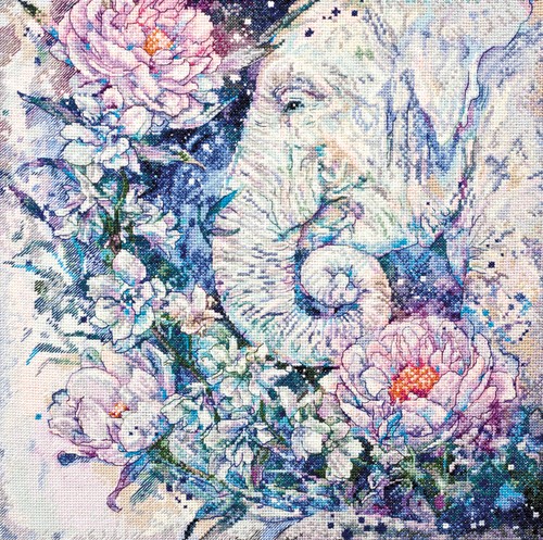 Elefante leggende bianche kit - elefante,
