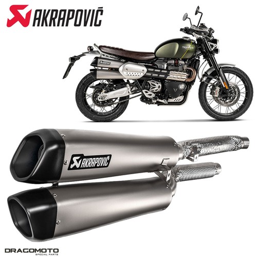 Scarico triumph scrambler 1200 - triumph,