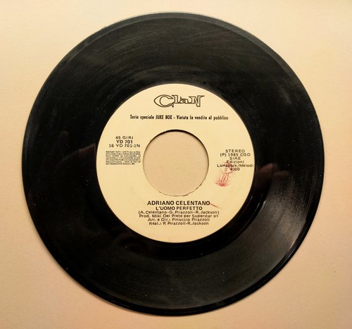 Disco vinile giri adriano - vinile, 45