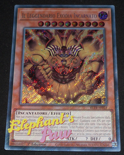 Yugioh leggendario exodia - yugioh,