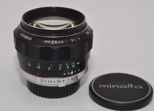 Minolta rokkor obiettivo - mc, rokkor-pg