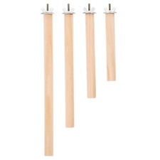  4 PCS Posatoio Per Pappagalli Conuro Persico Stand Da Pappagallo