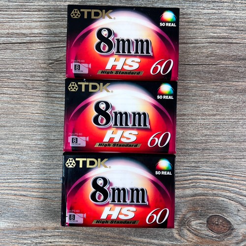 Videocassette tdk hs60 8mm - 3,
