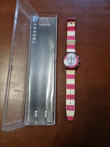 Swatch chrono navy berry - swatch,