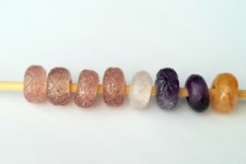 Compatibili con Trollbeads, pietre artigianali