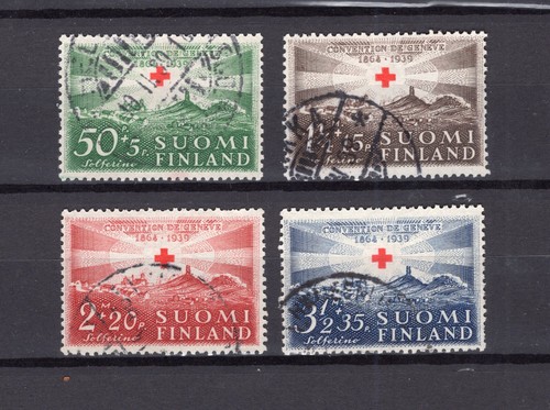 Set croce rossa finlandia - croce, 1938