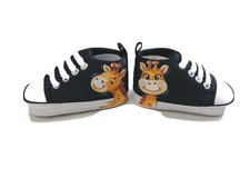 scarpette dipinte neonato