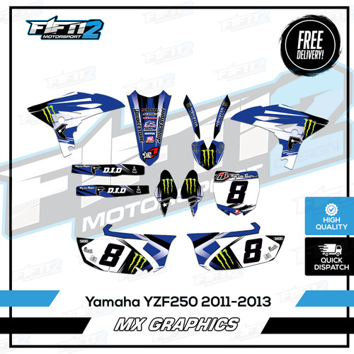 Yamaha yzf250 2011 2012 2013 - yamaha, 2012,