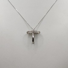 Croce con diamanti e Collana