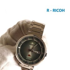 Orologio vintage giapponese da uomo,Ricoh automatico,cassa...