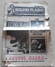 SOUND FLASH N.19/1973, musica Tempest Cat Stevens Procol Harum Mynard Ferguson