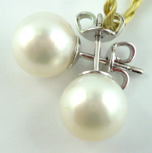 Orecchini oro 18kt - oro, perle