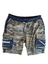 ADREXX Pantaloncino uomo cargo Shorts Bermuda camouflage militare mimetico 2XL