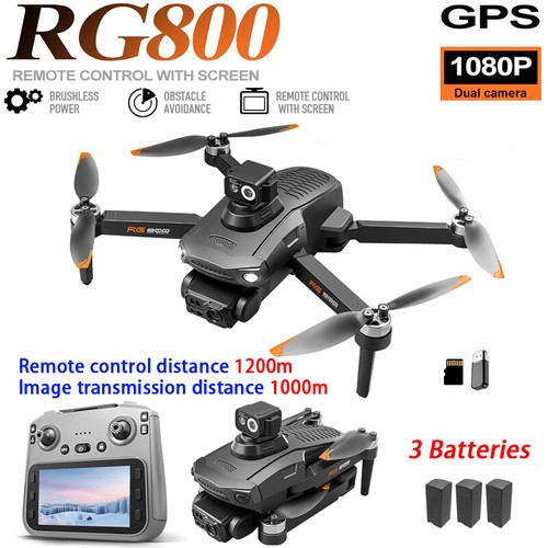 Rg800max drone gps 1080p - drone,