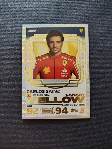Topps turbo attax 2024 sainz - turbo,