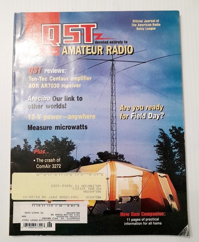 Qst amateur radio magazine - qst,