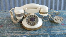 TELEFONO BIANCO GOLD PLATED