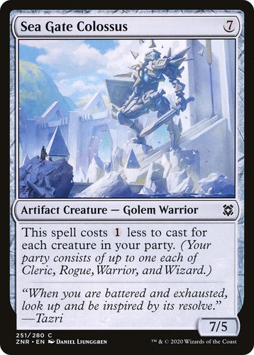 Sea gate colossus - gate, znr
