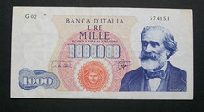 1000 lire Verdi 1° tipo