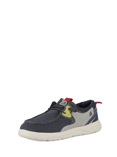 Sneakers stringate uomo blu