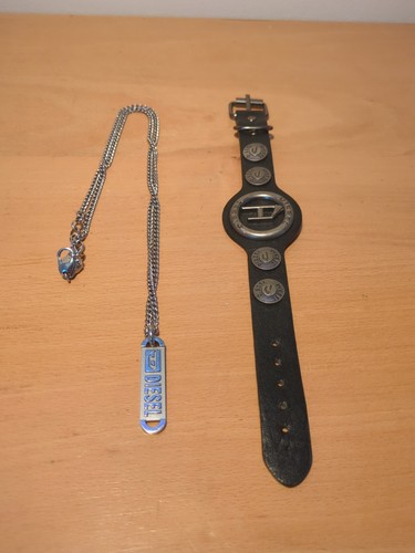 Bracciale diesel pelle e - bracciale,