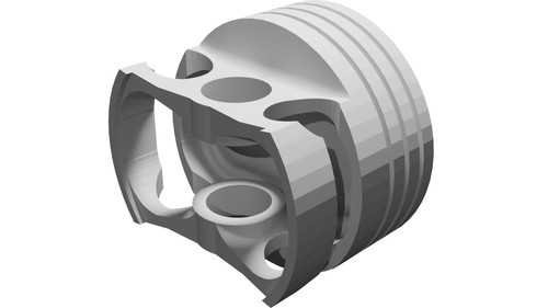 Pistone replica per bugatti - pistone,