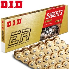 Catena DID per Brixton Saxby 250 ABS 2019 catena corsa 520ERT3 clip oro