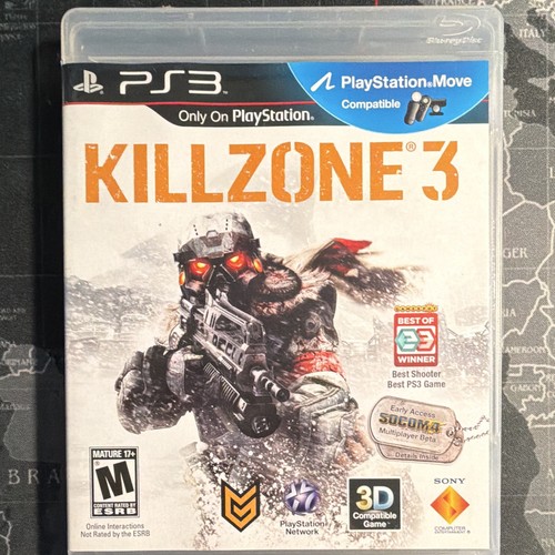 Sony killzone ps3 2011 - sony, 3