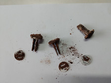 WW2 WWII MSS44 rivetti invecchiati repro per elmetti M35/40/42