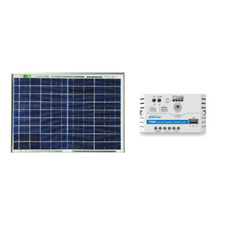 Kit solare fotovoltaico 10W 12V regolatore PWM 5A EpEver