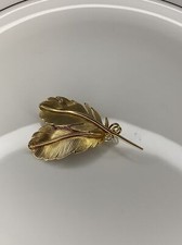 Spilla vintage Cartier foglia