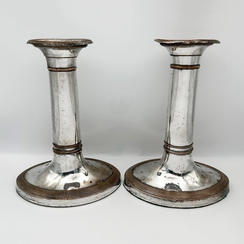 Coppia candelabri navetta - coppia,