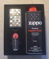 Accendino zippo madreperla - accendino,