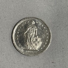 SVIZZERA 1/2 FRANCO SVIZZERO