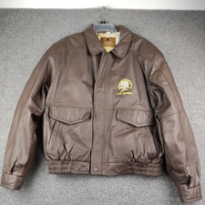 Bomber vintage in pelle