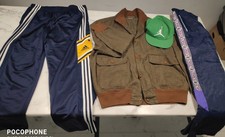 LOTTO DI ABBIGLIAMENTO DA UOMO FIRMATO VINTAGE -  Taglie varie  -  21 pezzi