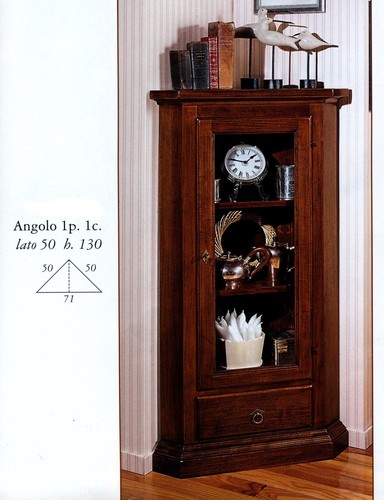Angoliera con anta cassetto - angoliera,