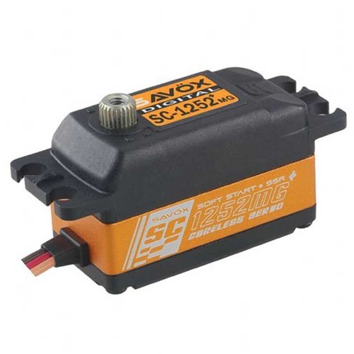 Savox 1252mgp servo - savox, sc-1252mgp